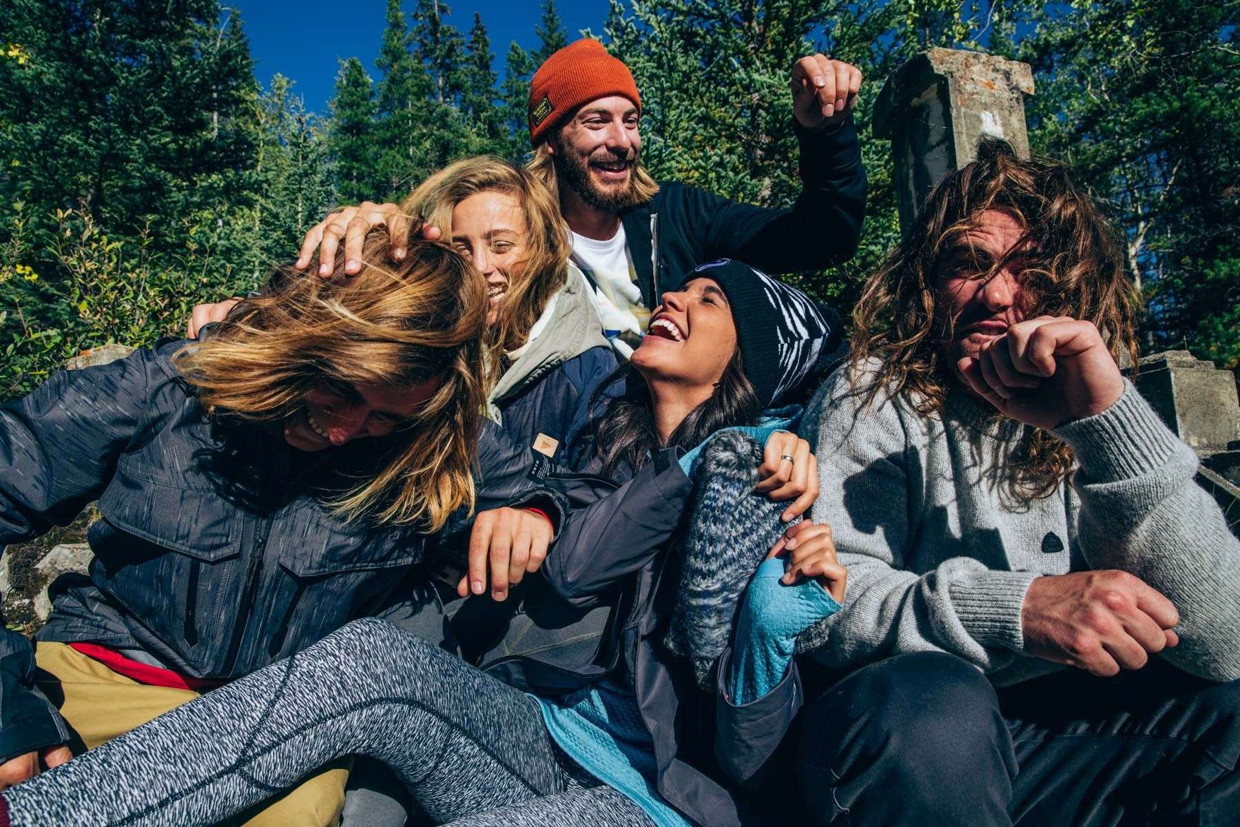 Campaign shoot for Burton Snowboards 2016 Fall/ Winter line. Shot in Banff Alberta with Danny Davis, Melrose Boyer, Werni Stock, Tammara Diaz, Mark Sollors. Shot by Gabe LHeureux. Group Hang