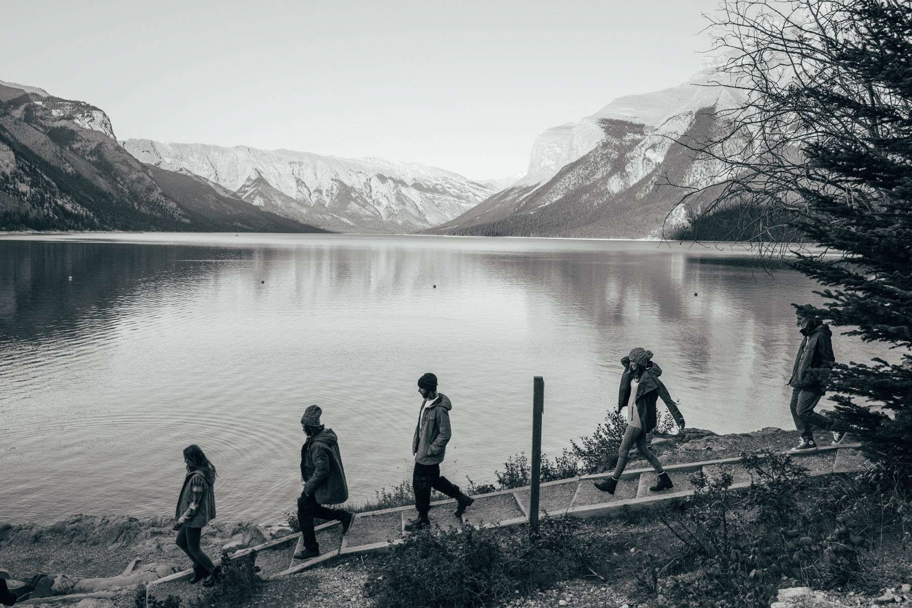 Campaign shoot for Burton Snowboards 2016 Fall/ Winter line. Shot in Banff Alberta with Danny Davis, Melrose Boyer, Werni Stock, Tammara Diaz, Mark Sollors. Shot by Gabe LHeureux. Group Hike