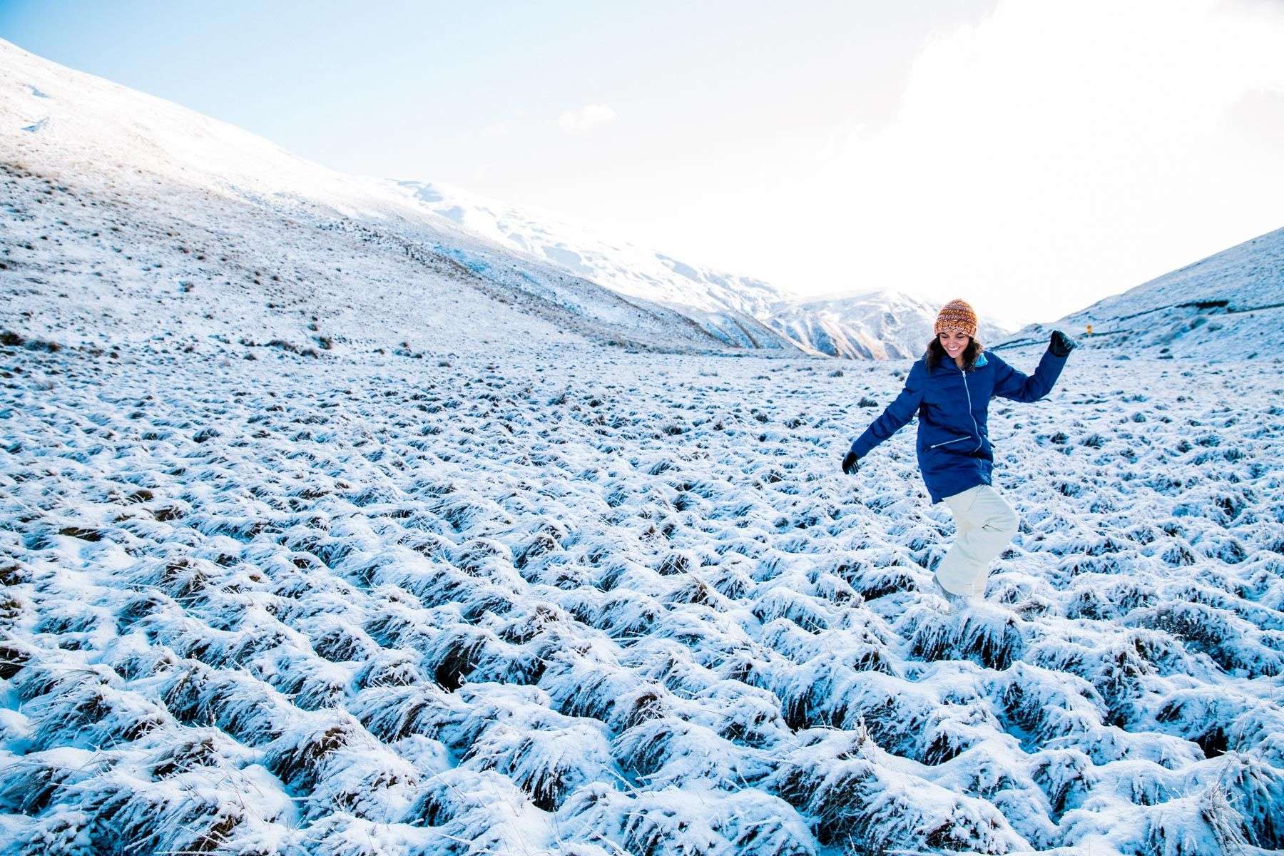 New Zealand, Burton Winter Necessities and Softgoods Campaign for 2017 Tammara Diaz, Snow Dance