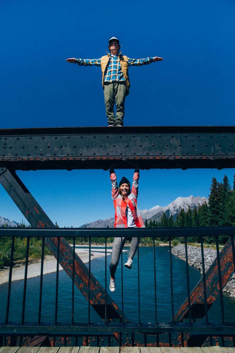 Campaign shoot for Burton Snowboards 2016 Fall/ Winter line. Shot in Banff Alberta Danny Davis, Melrose Boyer, Over Under