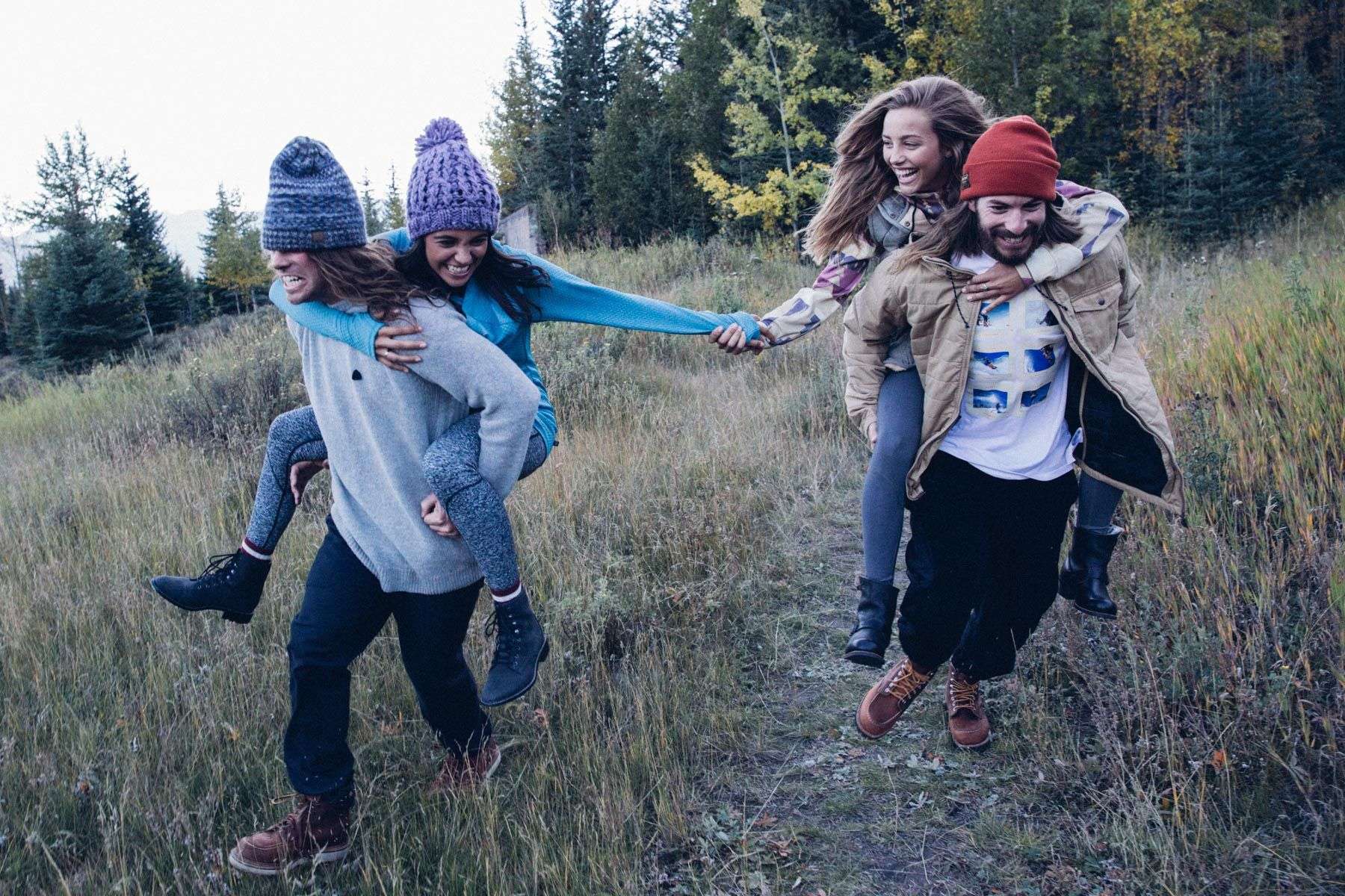 Campaign shoot for Burton Snowboards 2016 Fall/ Winter line. Shot in Banff Alberta with Danny Davis, Melrose Boyer, Werni Stock, Tammara Diaz, Mark Sollors. Shot by Gabe LHeureux. Relay Race, Burton, Banff