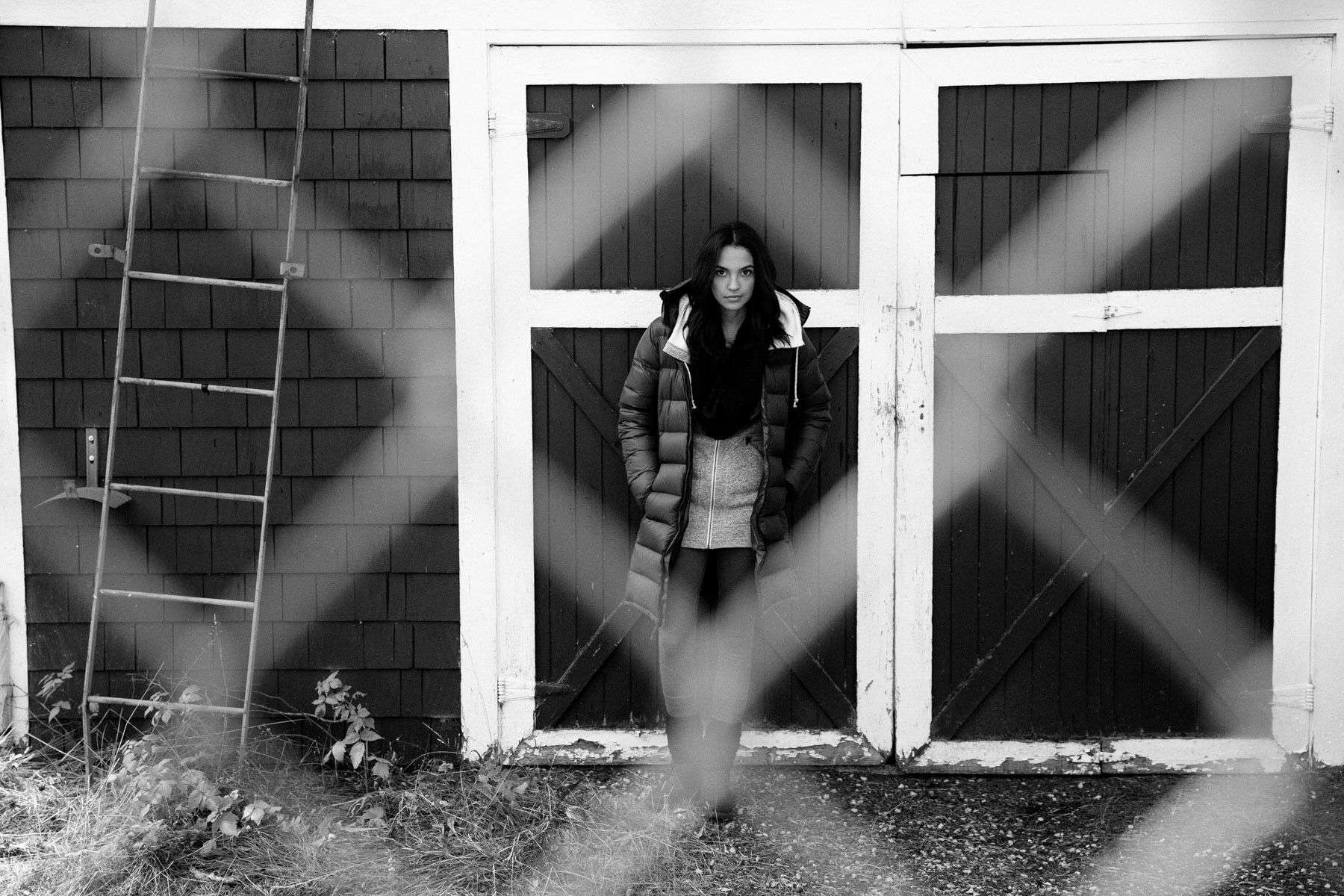 Campaign shoot for Burton Snowboards 2016 Fall/ Winter line. Shot in Banff Alberta Tammara Diaz, Fences