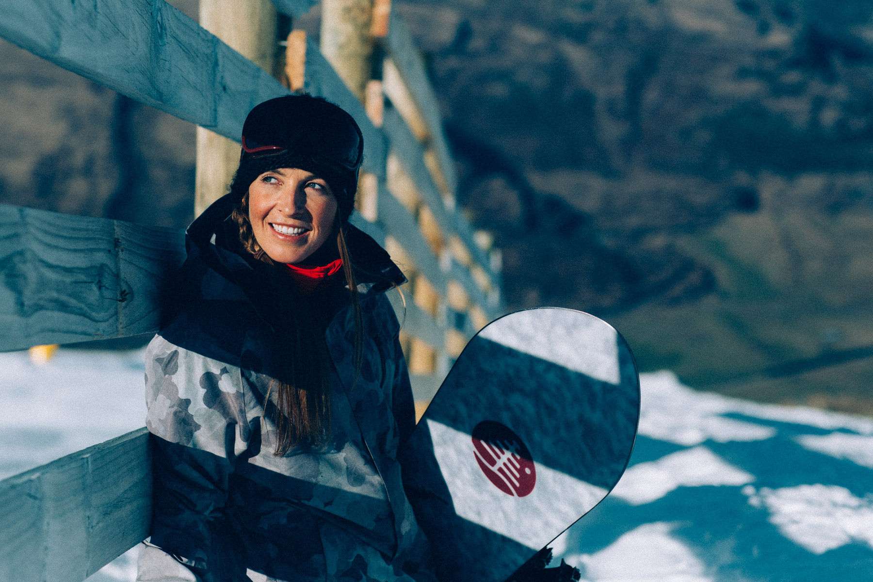 New Zealand, Burton Winter Necessities and Softgoods Campaign for 2017 Kimmy Fasani, Shadowed