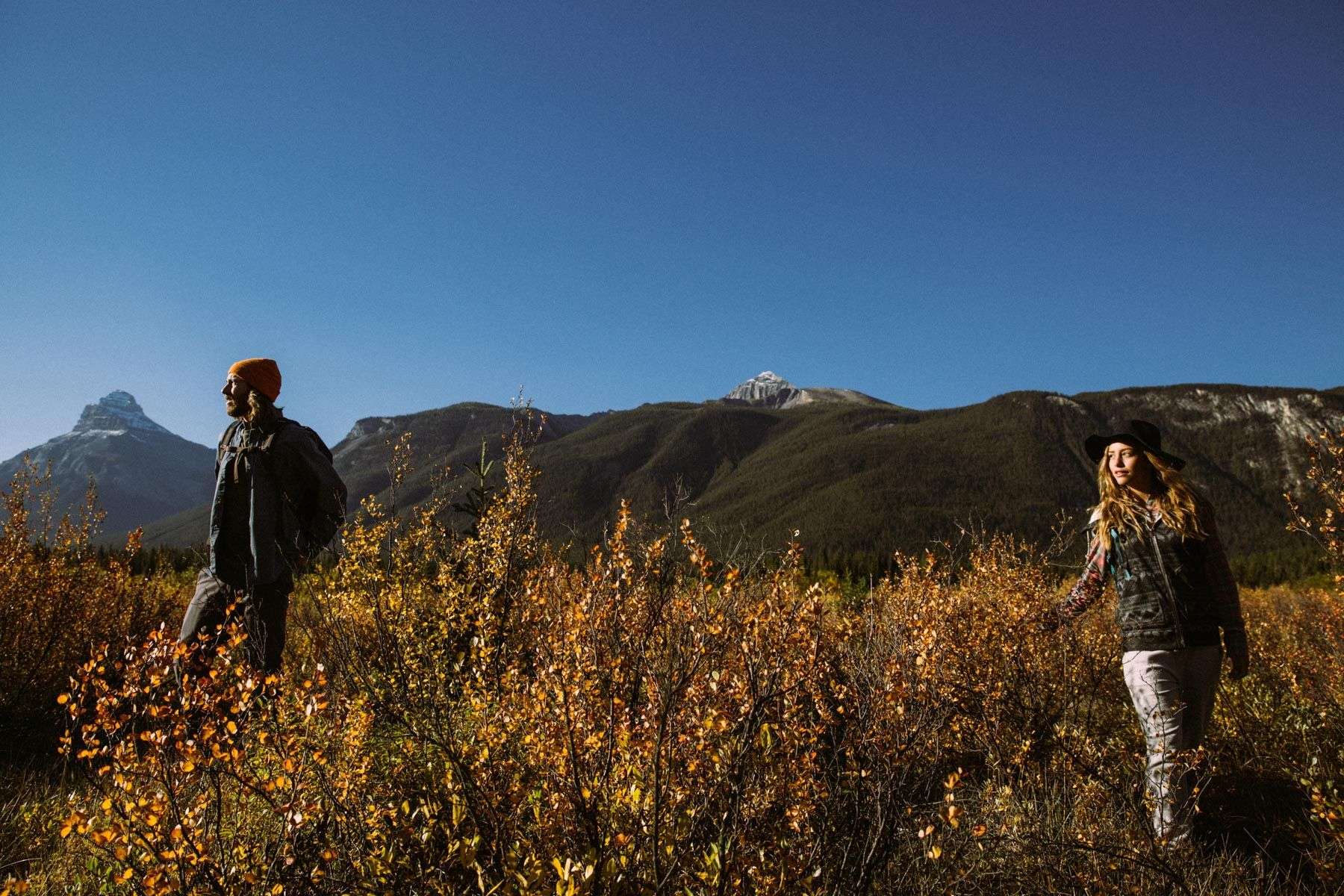 Campaign shoot for Burton Snowboards 2016 Fall/ Winter line. Shot in Banff Alberta Melrose Boyer, Mark Sollors, Banff Morning