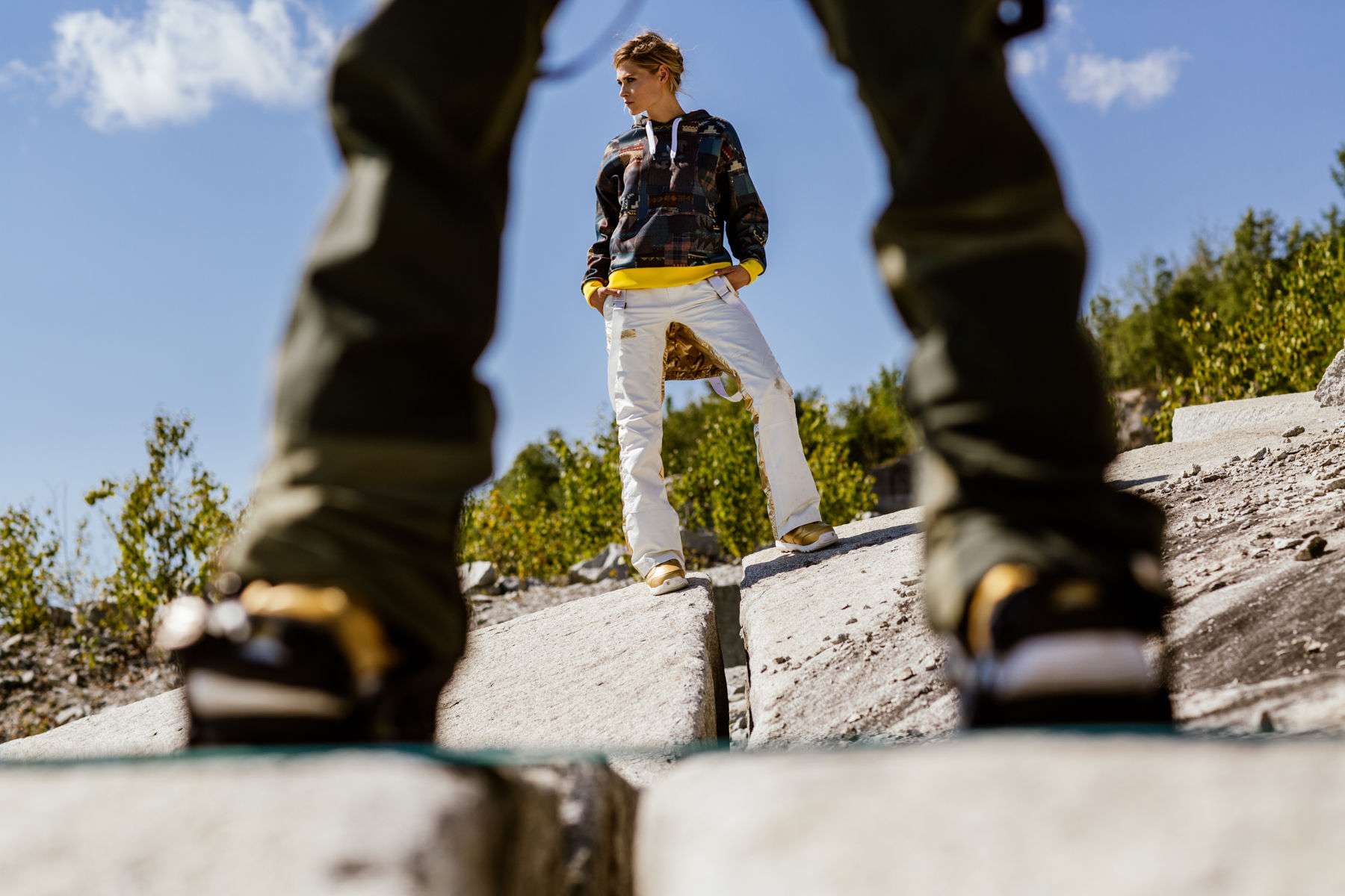 L.A.M.B x Burton campaign shot in New England for the 2016-2017 collab. Burton X Lamb 2016-2017
