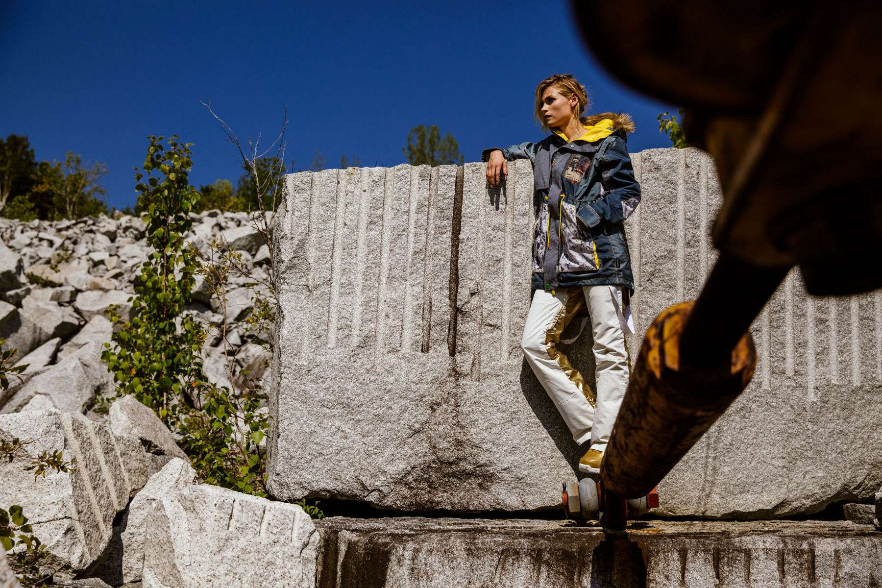 L.A.M.B x Burton campaign shot in New England for the 2016-2017 collab. Burton X Lamb 2016-2017
