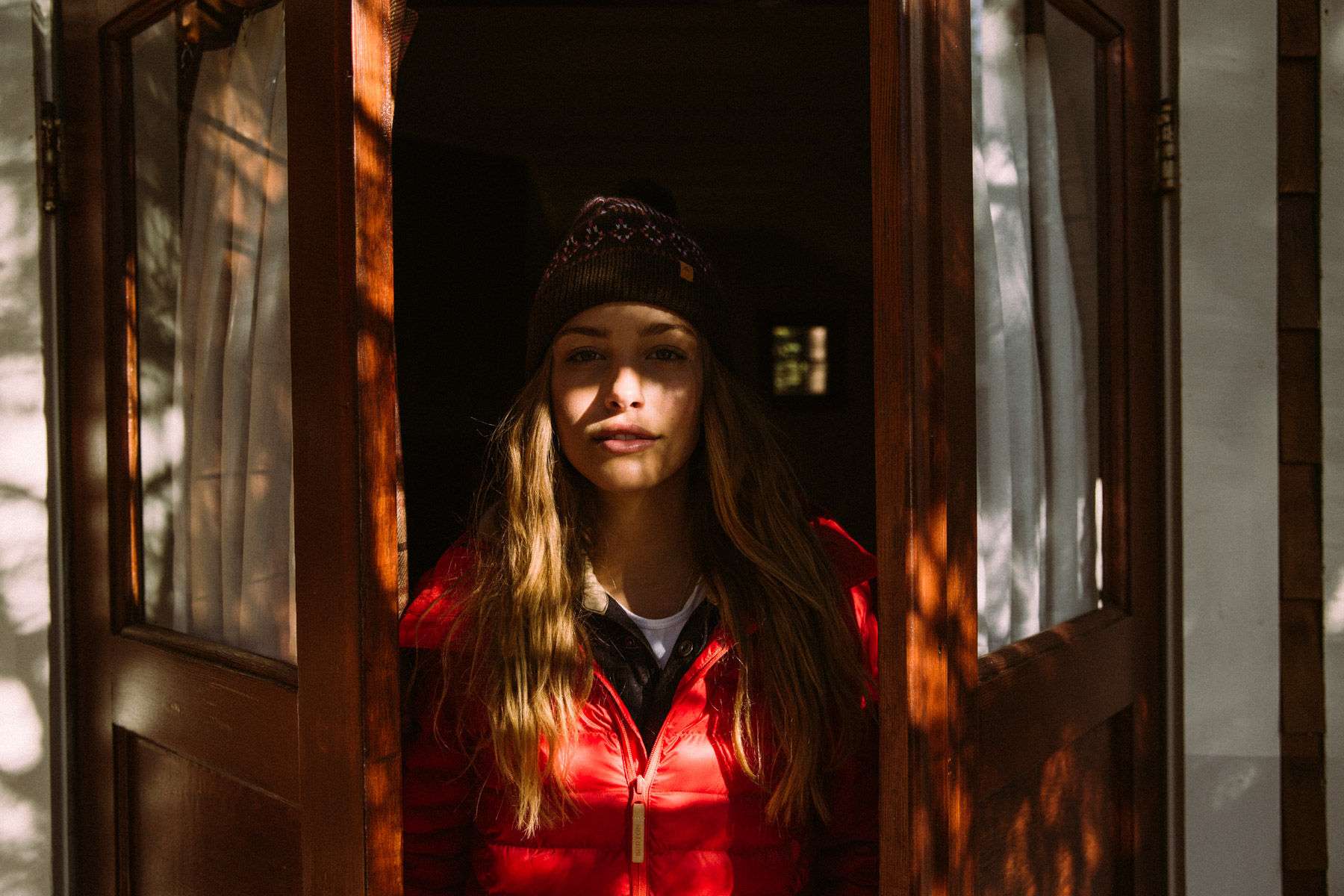 Campaign shoot for Burton Snowboards 2016 Fall/ Winter line. Shot in Banff Alberta Melrose Boyer, Shadow play, Banff