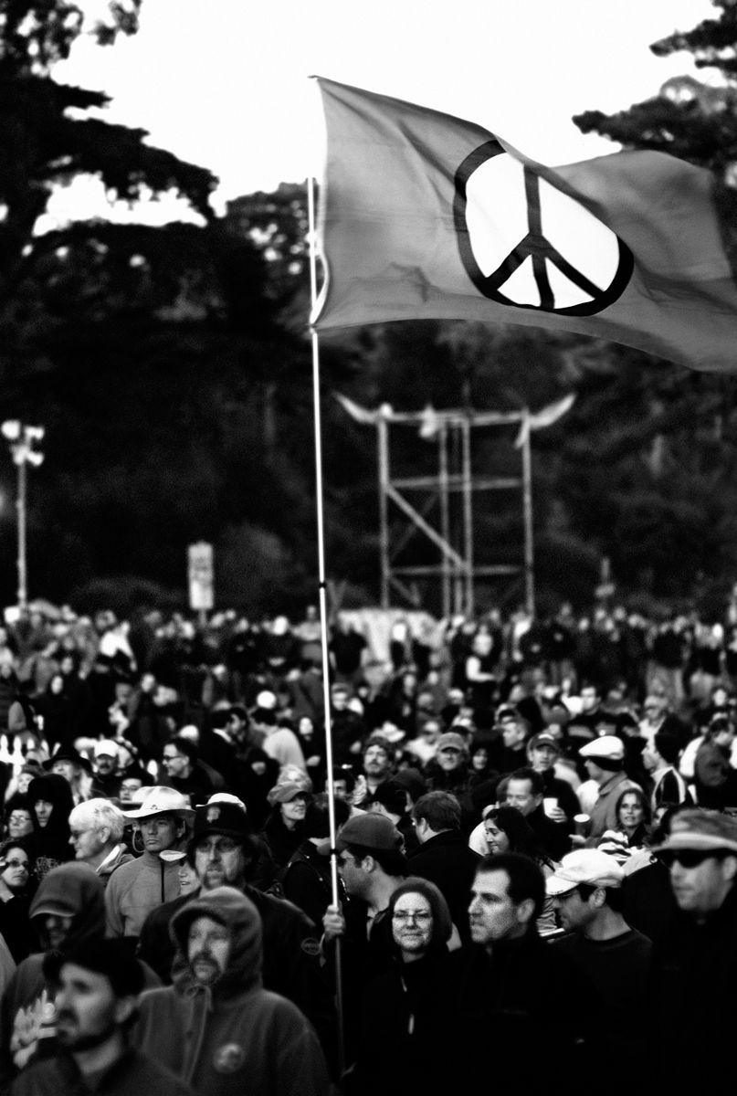Peace Flag - Hardly Strictly Bluegrass Festival