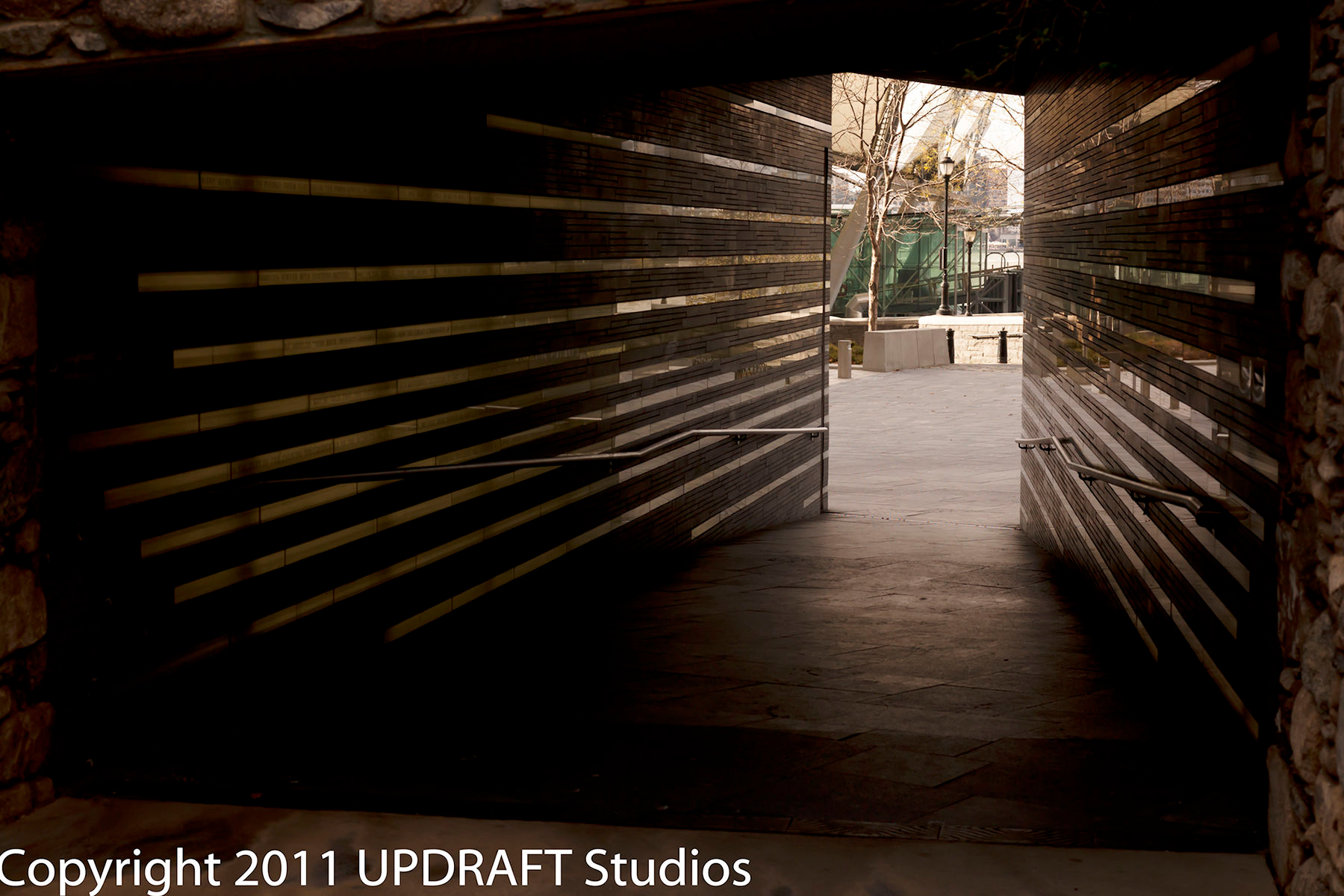 Irish Famine Memorial Interior