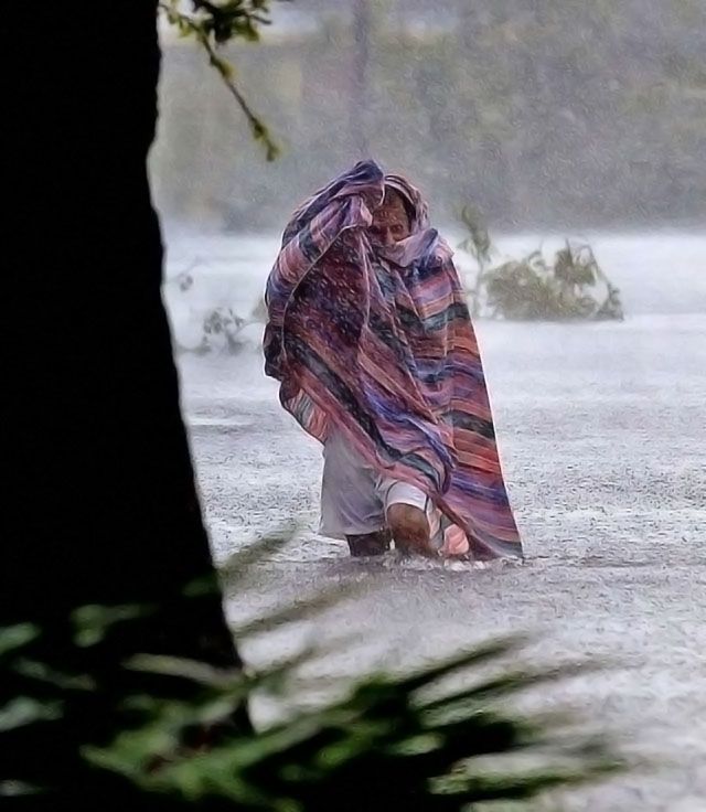Hurricane Francis floods West Palm Beach.
