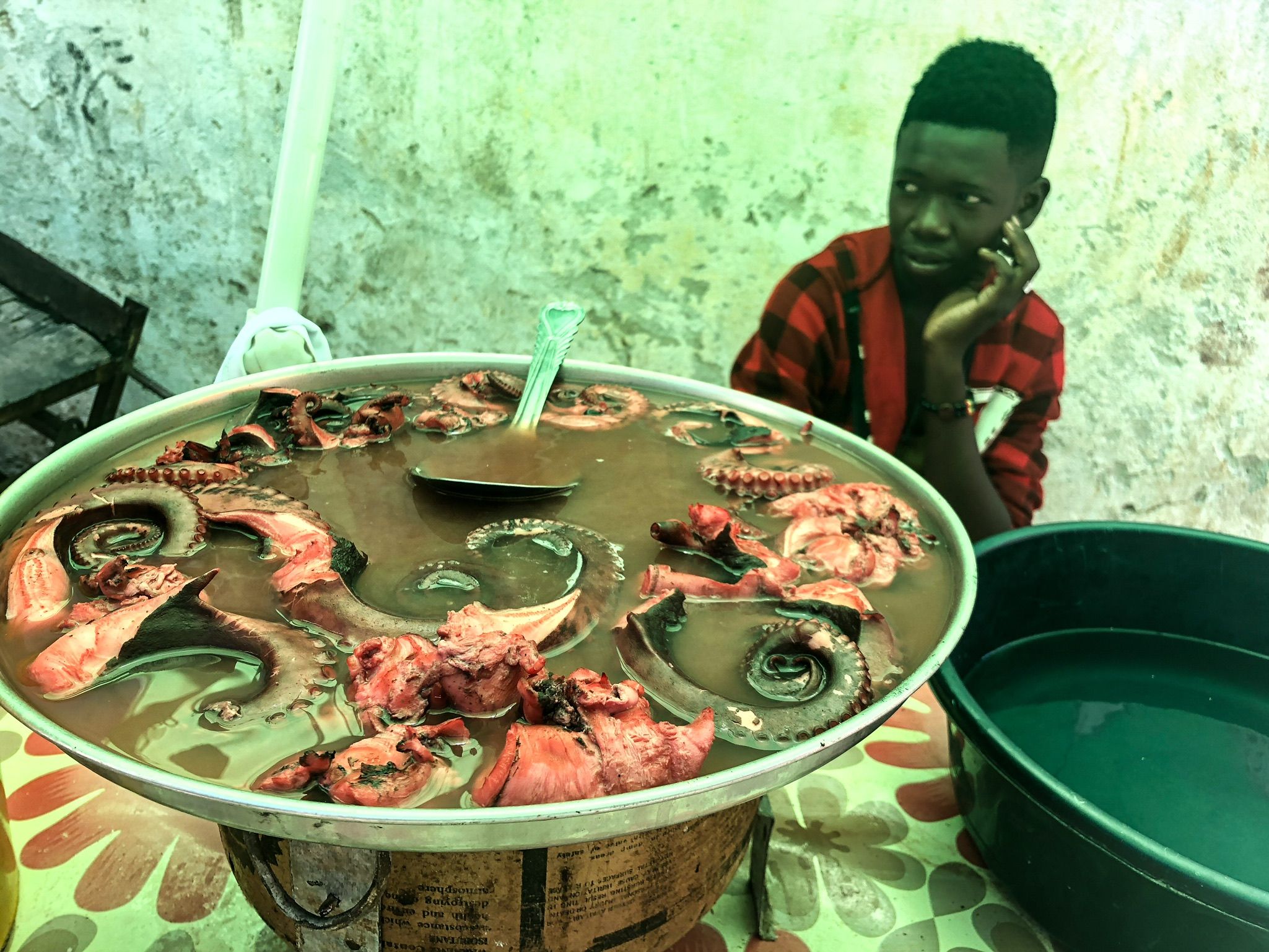 Stone Town Market Octopus