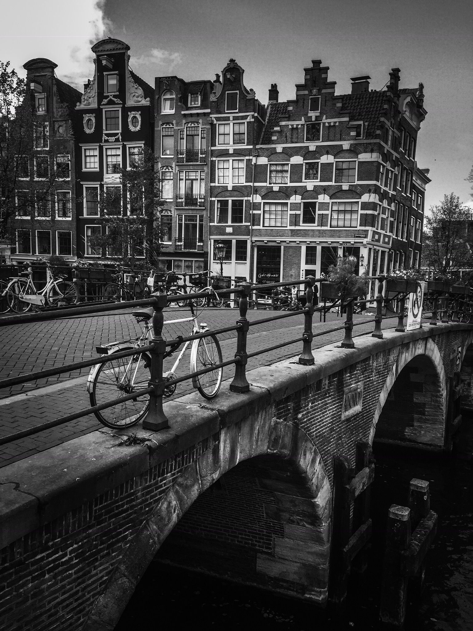 Classic Dutch canal houses