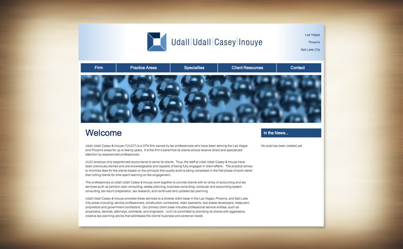 ©2019 Enigma Design Graphics, Inc. All rights reserved. Website - Udall, Udall, Casey, Inouye CPA firm