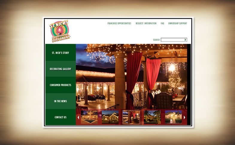 ©2019 Enigma Design Graphics, Inc. All rights reserved. Website - St. Nick's Choice Professional Decorating