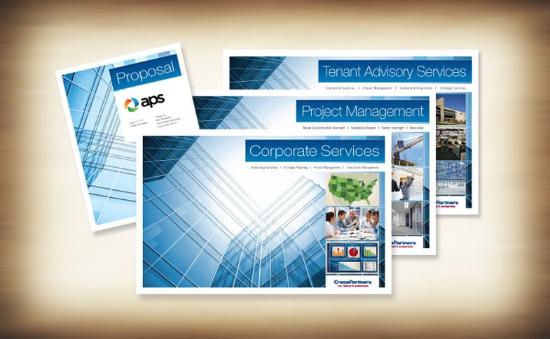 Suite of Presentation Covers for Cresa Partners
