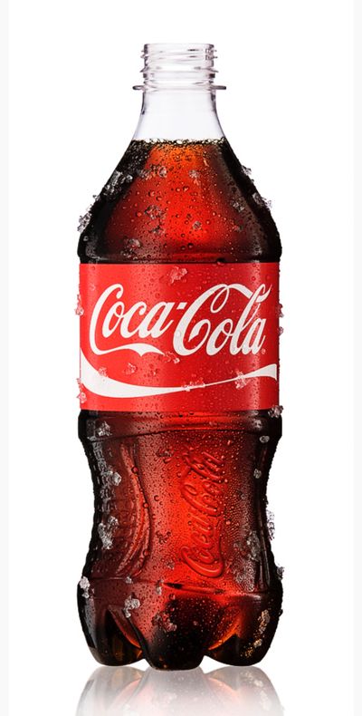 Icy Coke Bottle