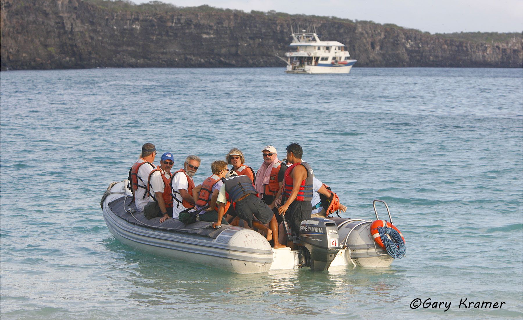 Beach departure, Tower Island, Galapagos, Ecuador- STCti#008d.jpg