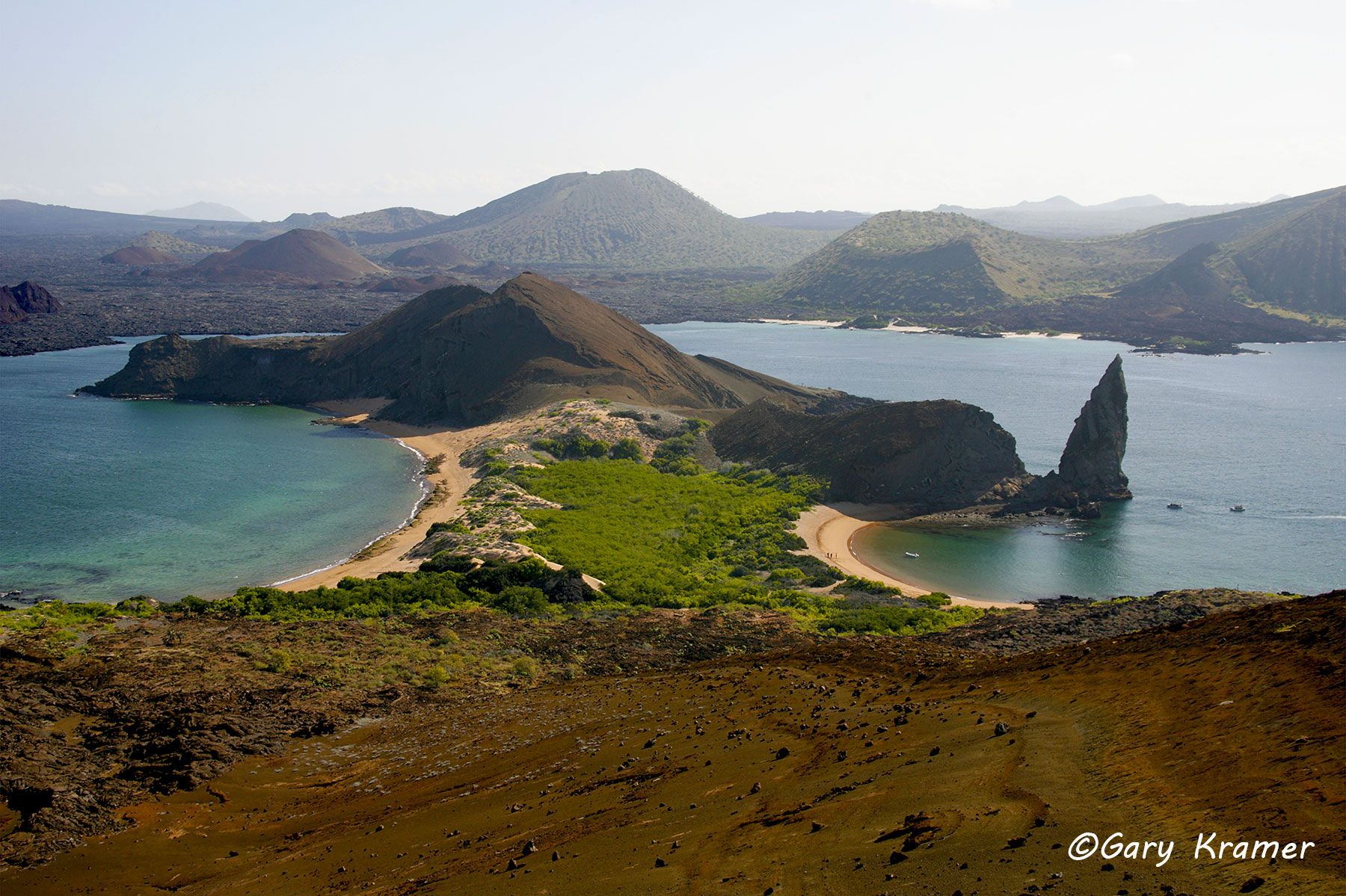 View from central volcano, Bartolome Island Galapagos, Ecuador- STCv#004d.jpg
