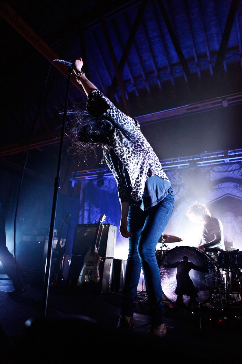 Alison Mosshart of The Dead Weather
