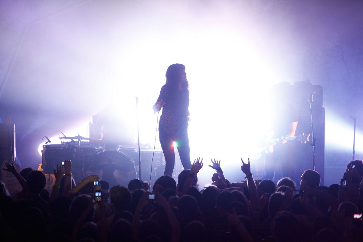 Alison Mosshart of The Dead Weather