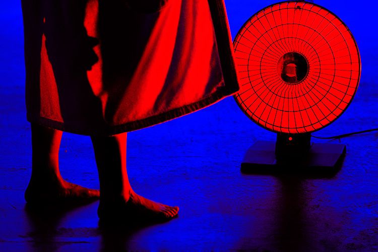 Space Heater Product Photography Comfort