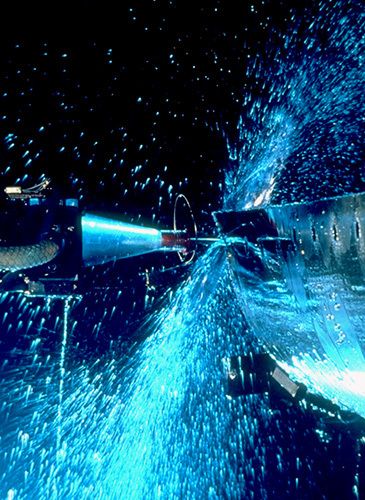 Composite Manufacturing Ultrasonic graphite layer testing