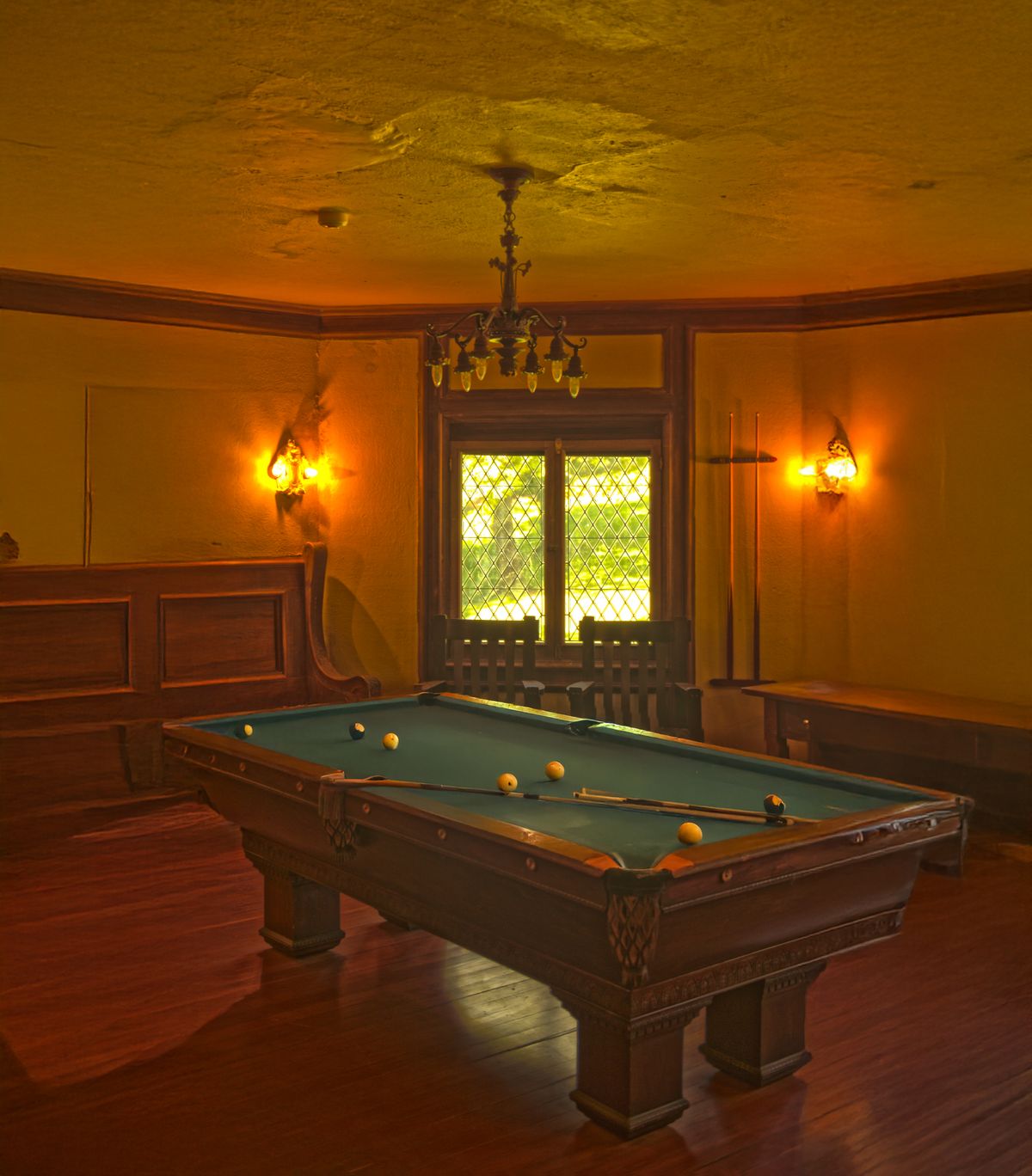 The Golden Billiard Room