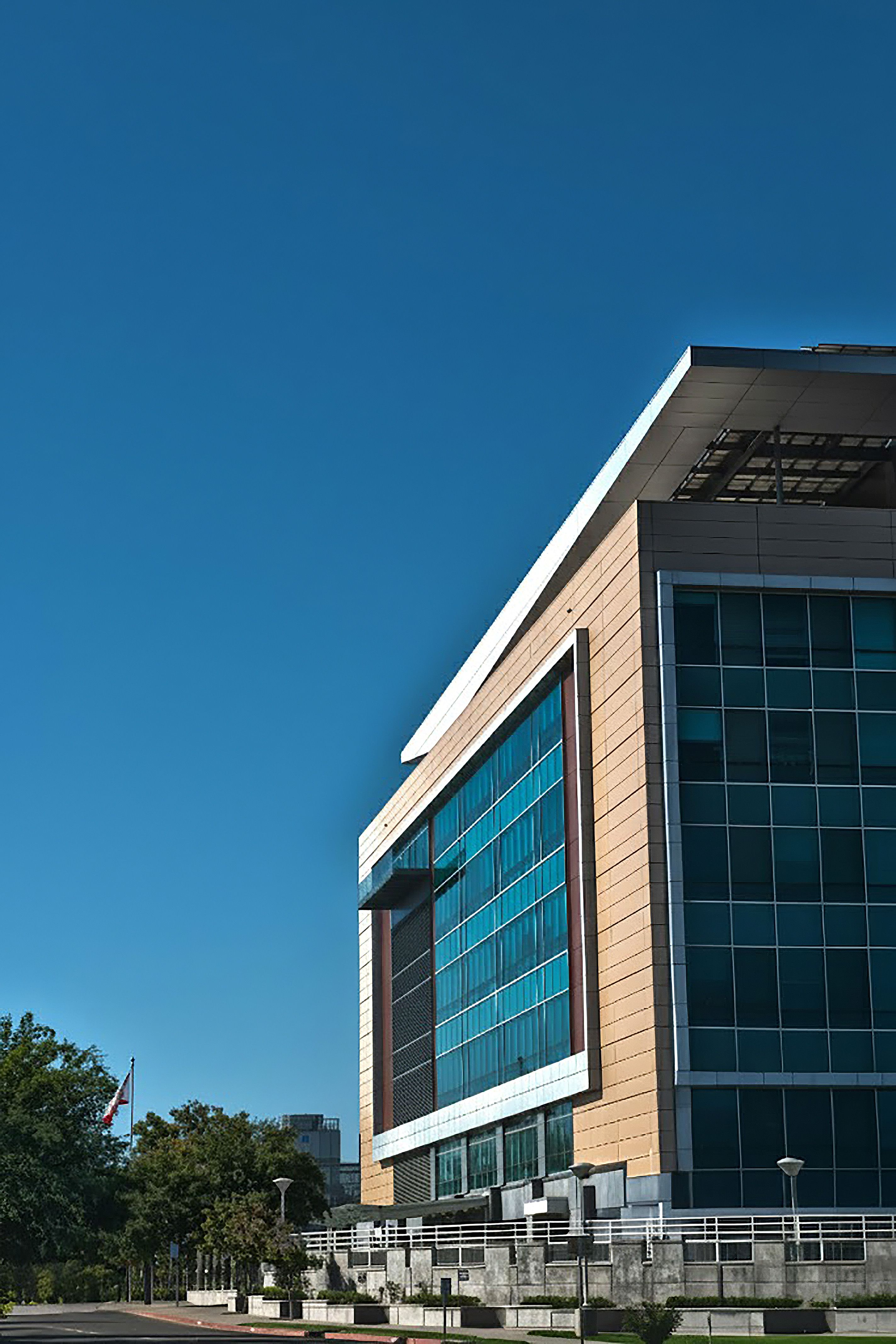 California Department of Motor vehicles Headquarter: Side Profiile