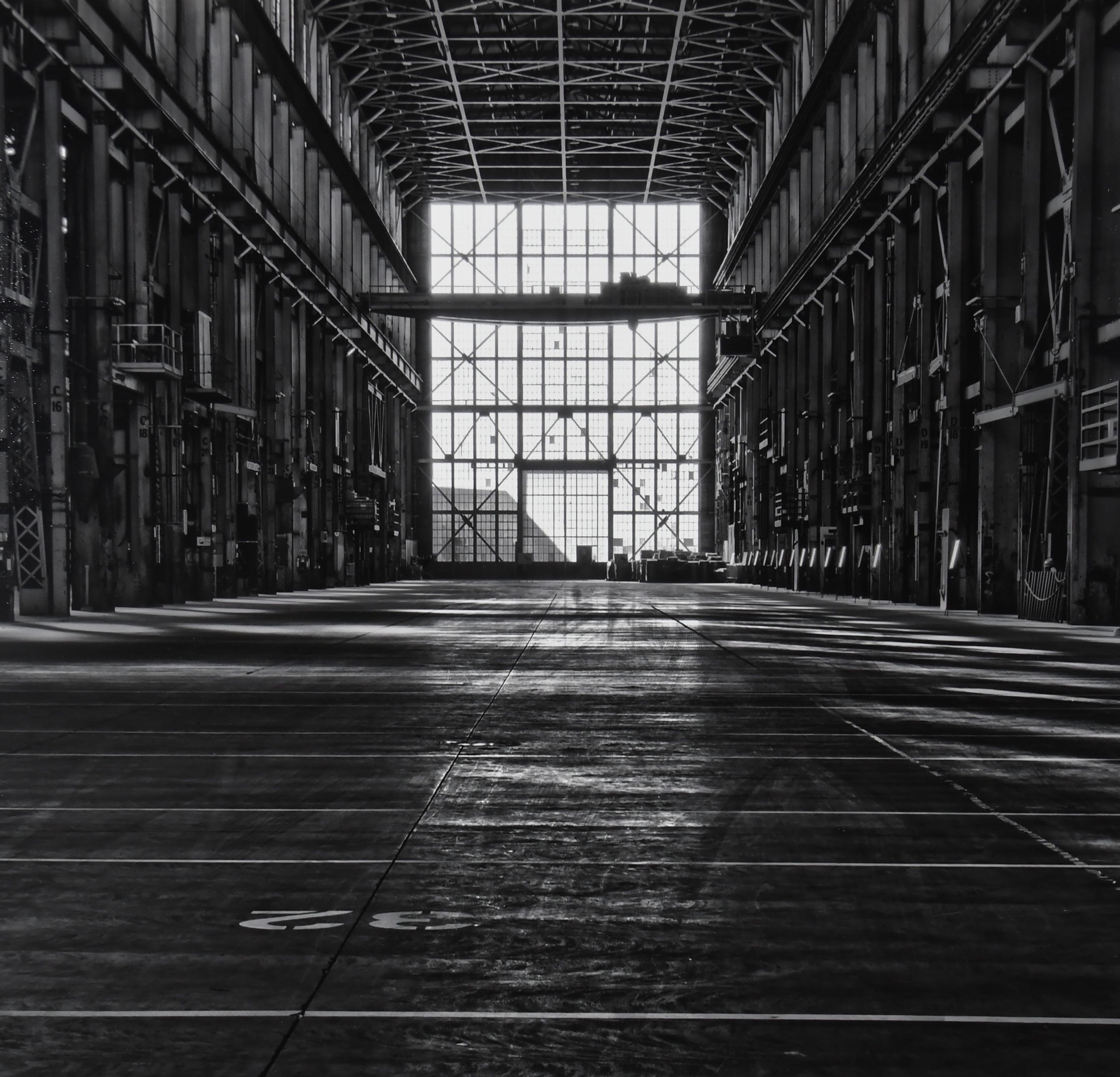 Interior shot of the Mare island Naval Machine shop Interior shot of the Mare island Naval Machine shop