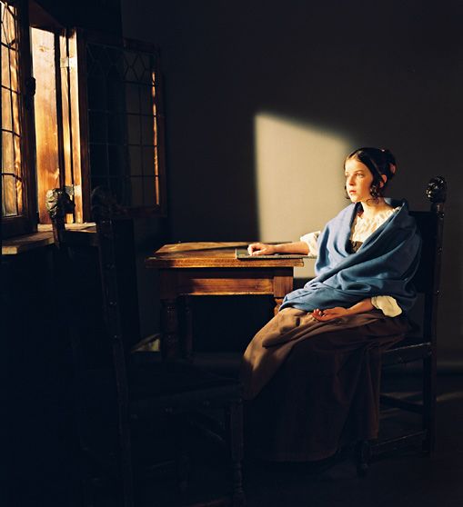 The Girl In Hyacinth Blue