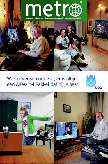 print ads for UPCAgency; JWTShot during commercial filmmakingDirector: Pieter KramerDirector: Pieter Kramer