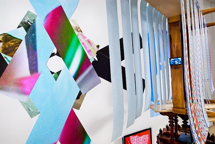 Artist: Elizabeth RileyTitle: Dragons of Iceland (detail 1)www.elizabethrileyprojects.com