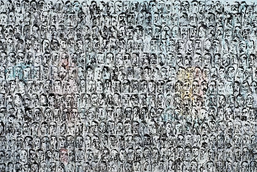 Artist: Ian SummerTitle: Huddled Masses #1www.iansummersartwork.com