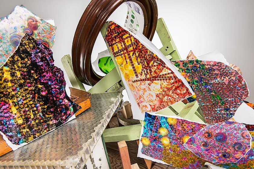 Artist: Elizabeth RileyTitle: Untitled City (detail)www.elizabethrileyprojects.com