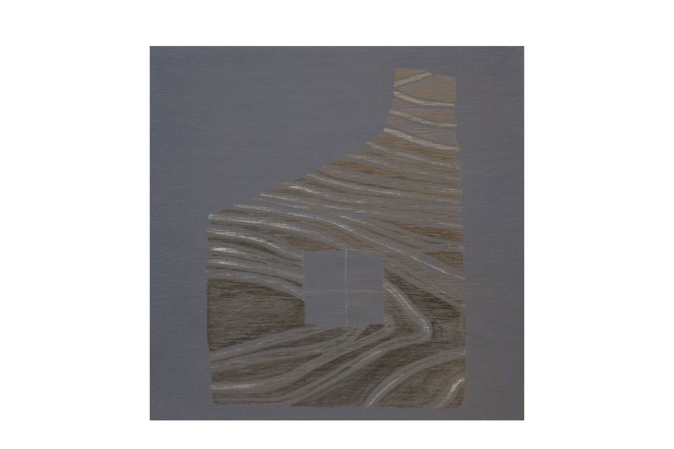 acrylic on birch panel 8 x 8 in. Home 1.15.1