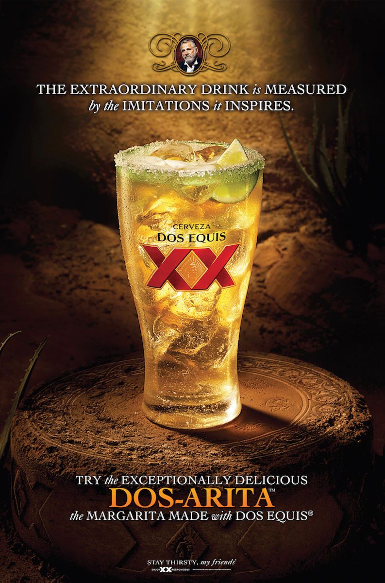 Dos Equis, Dos-Arita drink ad