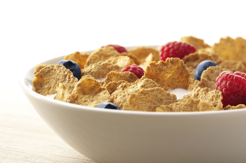 Cereal Bowl with fresh Berries