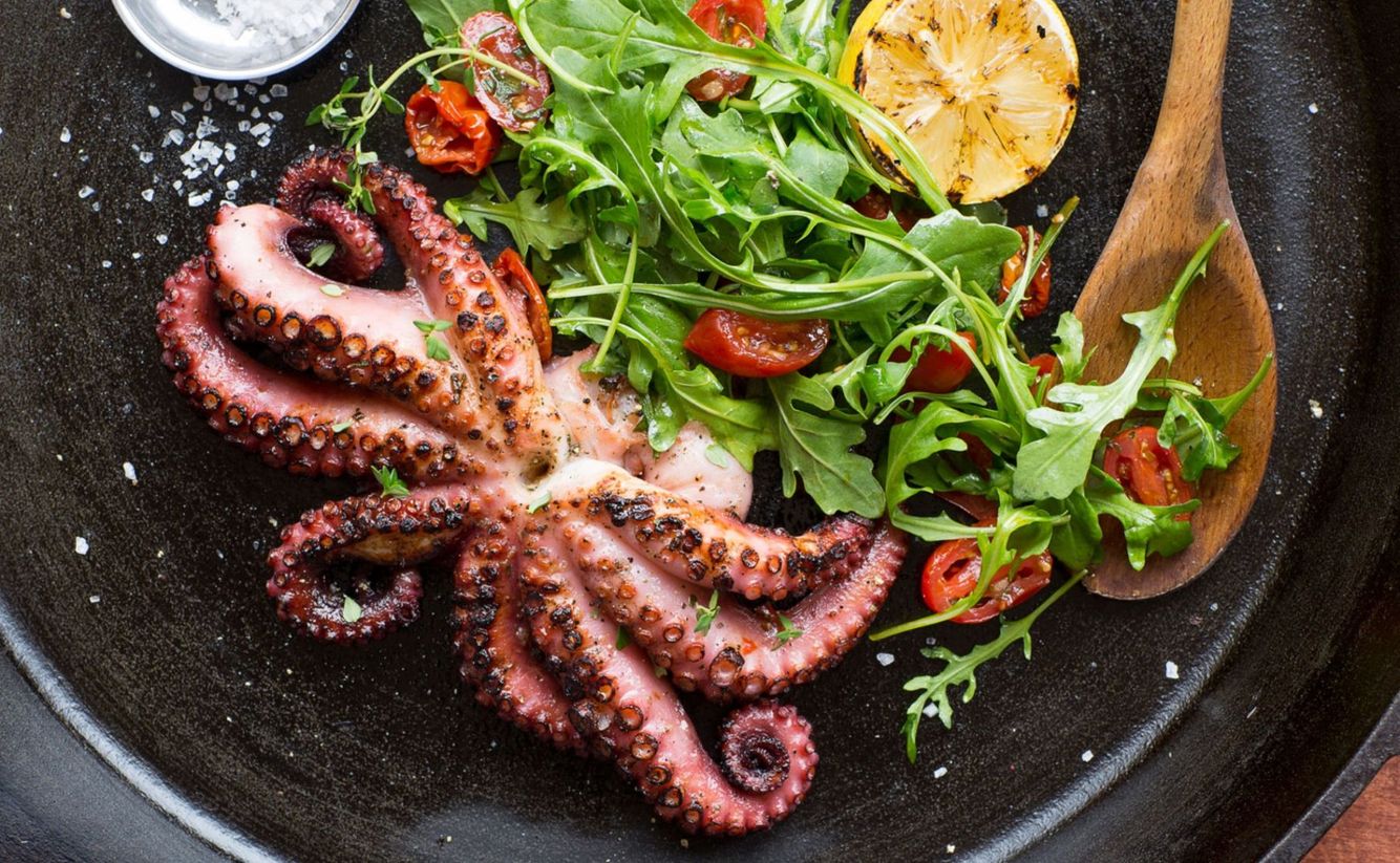 Grill Baby Octopus
