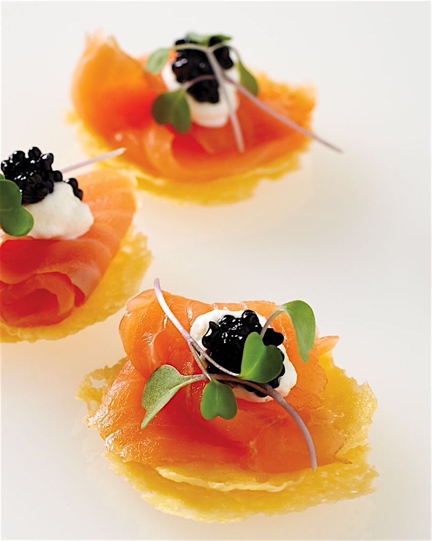Lox Caviar Appetizer