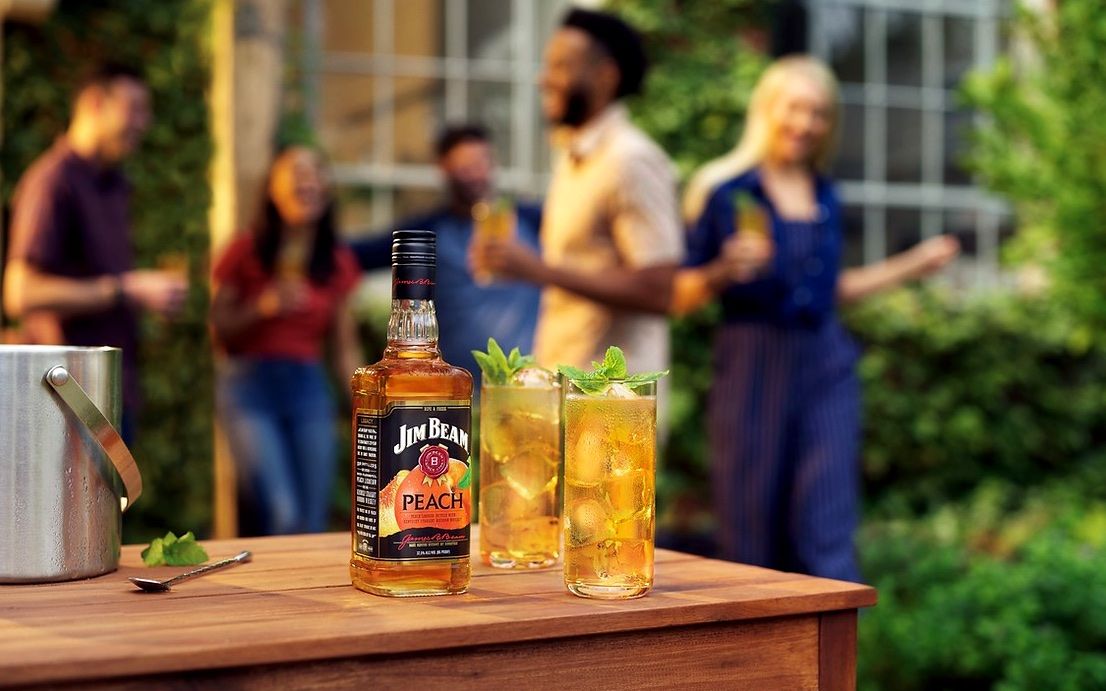 Jim Beam Peach Cocktails