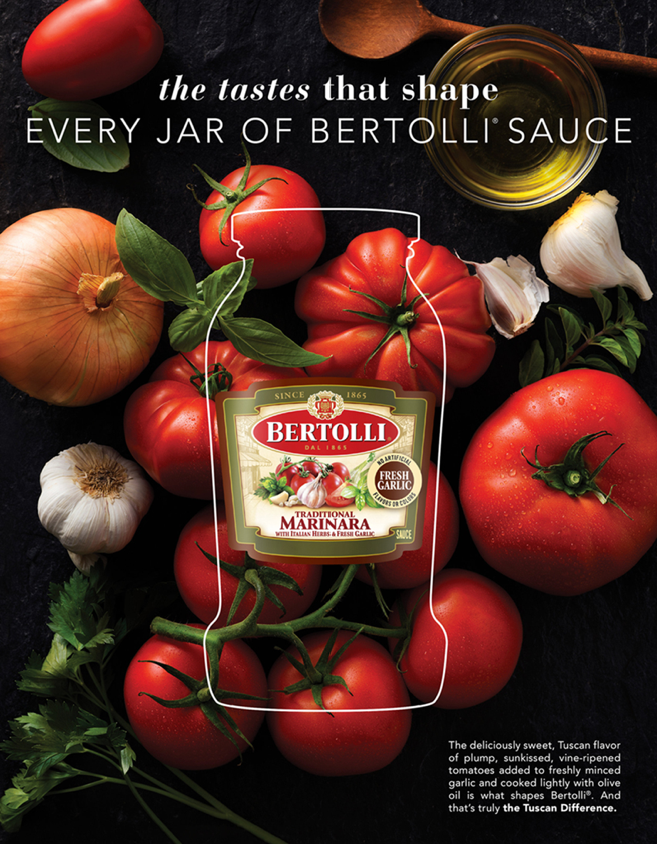 Bertolli Print Ad