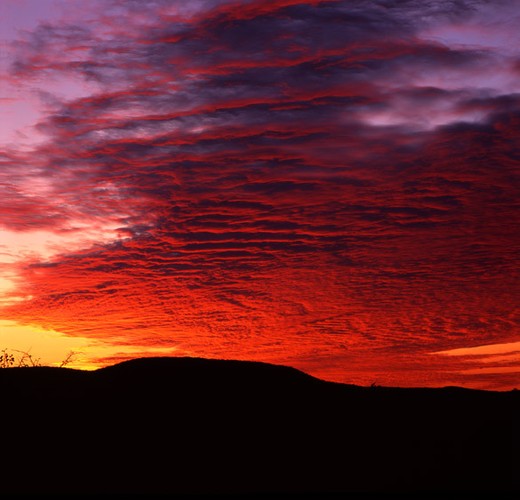 Autumn sunrise at Eagle Mountain