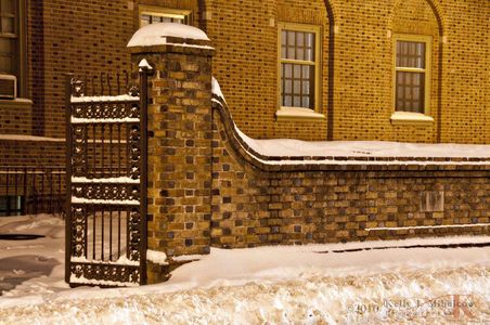 2010 snow at William & Mary College; Williamsburg, Virginia Photographer,Architectural Photography, Commercial Photography, Virginia Wedding Photographer, College, Colonial Williamsburg, Twilight