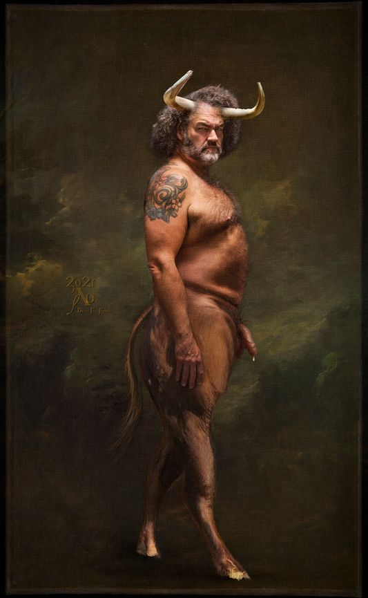 "Concupiscent Minotaur"  2021