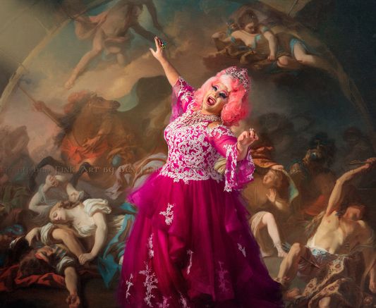 Royal Grand Duchess 28 at Royal Grand Ducal Council of Alameda & Contra Costa Counties Inc. Vicky Sparkle-Tit. Art By Ben Fink. Vicky Sparkle-Tit