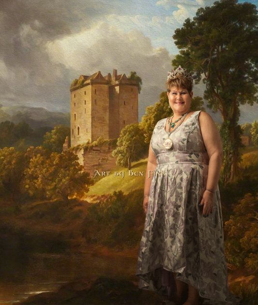 The Hearts and Bubbles Empress 36 & 40 of Orange County Hara Bubbles Halston McCray Redd Miranda Archer Michaels. Art by Ben Fink for the project "Noble Deeds" Hara Lynne Alarcon