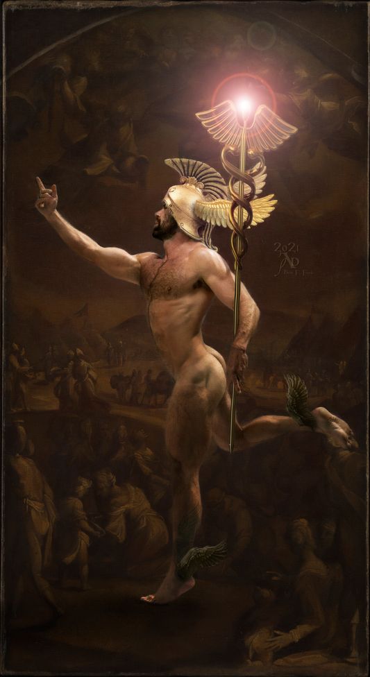 “Solitude, The Safeguard Of Mediocrity, Is To Genius The Stern Friend, The Cold, Obscure Shelter Where Moult The Wings Which Will Bear It Farther Than Suns And Stars. He Who Should Inspire And Lead His Race Must Be Defended From Travelling With The Souls Of Other Men, From Living, Breathing, Reading, And Writing In The Daily, Time-worn Yoke Of Their Opinions. "In The Morning, - Solitude;" Said Pythagoras; That Nature May Speak To The Imagination, As She Does Never In Company, And That Her Favorite May Make Acquaintance With Those Divine Strengths Which Disclose Themselves To Serious And Abstracted Thought. 'Tis Very Certain That Plato, Plotinus, Archimedes, Hermes, Newton, Milton, Wordsworth, Did Not Live In A Crowd, But Descended Into It From Time To Time As Benefactors: And The Wise Instructor Will Press This Point Of Securing To The Young Soul In The Disposition Of Time And The Arrangements Of Living, Periods And Habits Of Solitude.” "By the light of Hermes" 2021