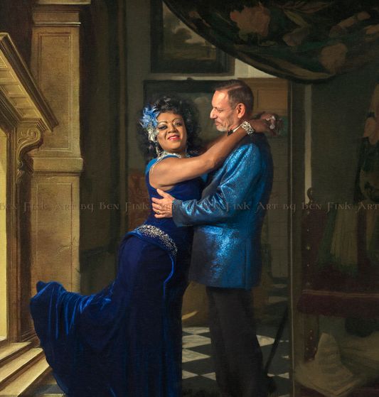 Protector of the Crown, Keeper of the Double D's Jeffrey Devareaux-St. Laurent with. The Magic Candy, Higher the Heel, Closer to God Gospel Empess of the Blues and Shoes Olympia 48 Deeva Devareaux-St. Laurent, Art By Ben Fink. Jeffrey Golliet and Deeva Devareaux