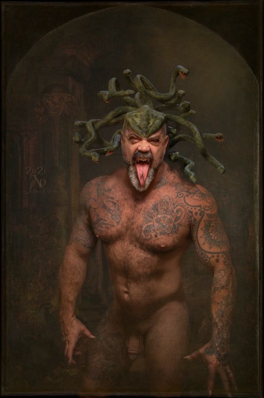 “We who survived the Camps are not true witnesses. We are those who, through prevarication, skill or luck, never touched bottom. Those who have, and who have seen the face of the Gorgon, did not return, or returned wordless.” "Gorgon, father of the well-known Medusa" 2021