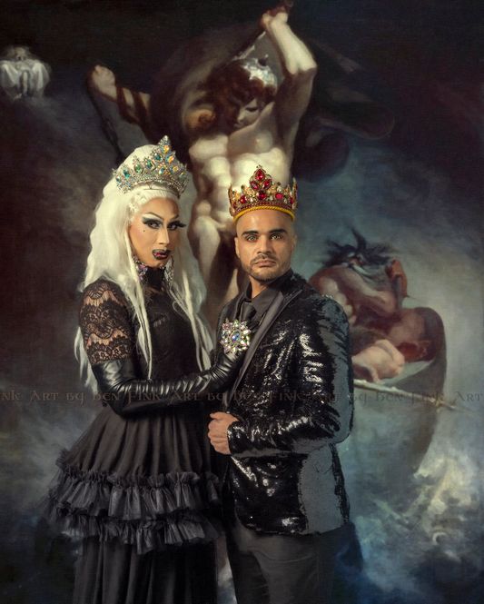 Reigning Grand Duke and Grand Duchess of The Grand Ducal Council of San Francisco, His Most Royal Sovereign Majesty, The Steadfast Steed of Sincerity, Grand Duke Scott Rice, and Her Most Royal Sovereign Majesty, The Fierce Glittering Diamond and The Hologram, Grand Duchess Bobby Friday Grand Duchess Bobby Friday and Grand Duke Scott Rice